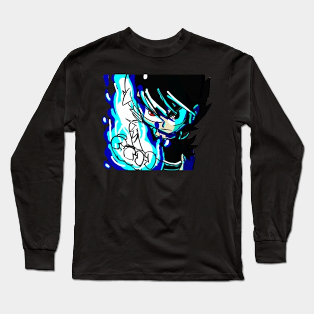 Asura stare Long Sleeve T-Shirt by sonic7ischaos